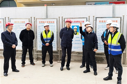 王宏調(diào)研檢查項(xiàng)目建設(shè)、冬季供暖準(zhǔn)備工作