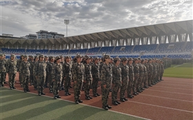 武威職業(yè)技術(shù)大學(xué)舉行2025級(jí)新生軍訓(xùn)開訓(xùn)動(dòng)員大會(huì)